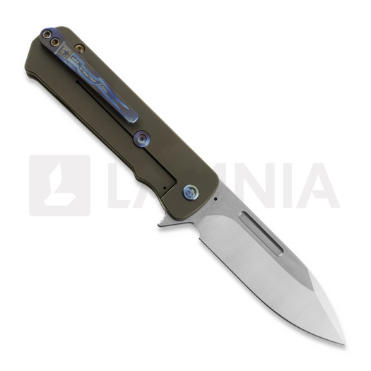 Coltello pieghevole Medford TFF-4, S45VN Tumbled DPBlade