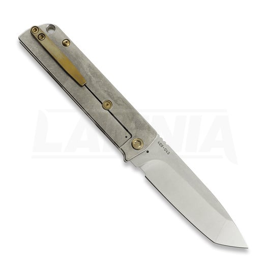 Medford The Antik S45VN Tanto sulankstomas peilis, Tumbled