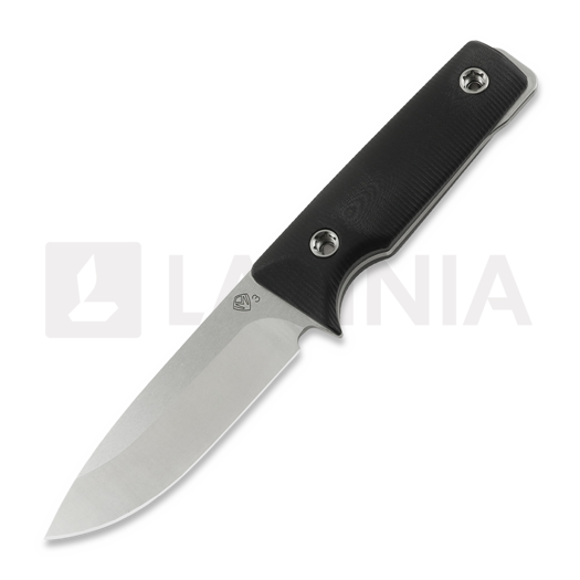 Nóż Medford The San 3V Tumbled, Black G-10