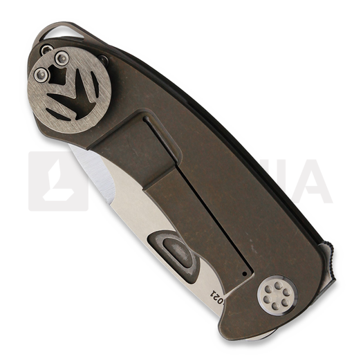 Zavírací nůž Medford Theseus Bronze Framelock