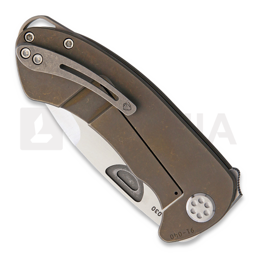 Zav&iacute;rac&iacute; nůž Medford Theseus Framelock Bronze
