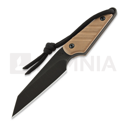 Cuchillo de cuello Medford Thorn, coyote