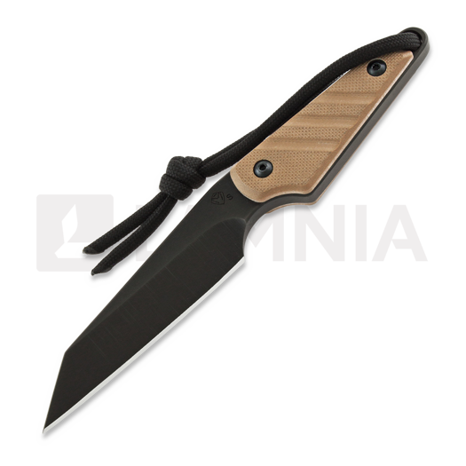 Medford Thorn neck knife, coyote