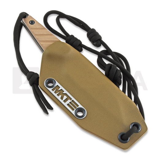 Medford Thorn neck knife, coyote