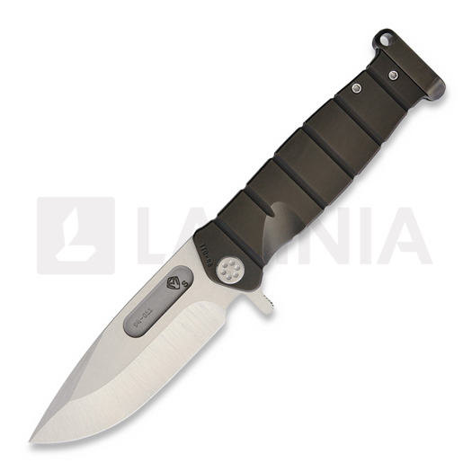 Coltello pieghevole Medford USMC FF Framelock, nero