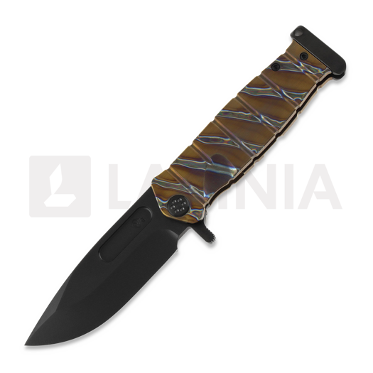Nóż składany Medford USMC FF PVD Tiger Stripes Handle
