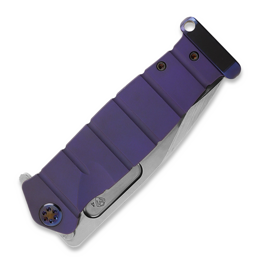 Medford USMC FF sulankstomas peilis, S45VN Tumbled Blade, Violet