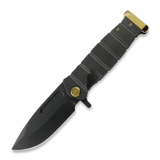 Medford USMC Fighter Flipper S35VN DLC, Black & Bronze