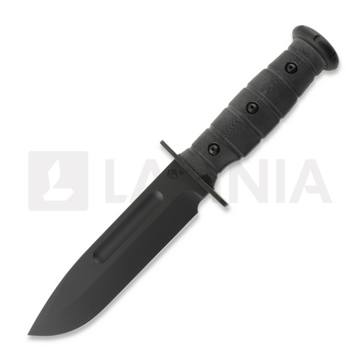 Medford USMC Fighter S35VN DLC Black Micarta peilis