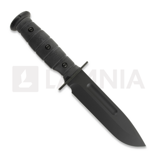 Medford USMC Fighter S35VN DLC Black Micarta puukko