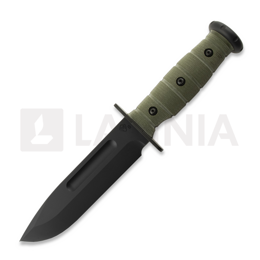 Medford USMC Fighter S35VN DLC Green/Brown Micarta