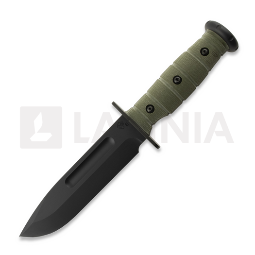 Medford USMC Fighter S35VN DLC Green/Brown Micarta