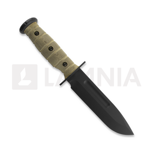 Medford USMC Fighter S35VN DLC Green G-10 puukko