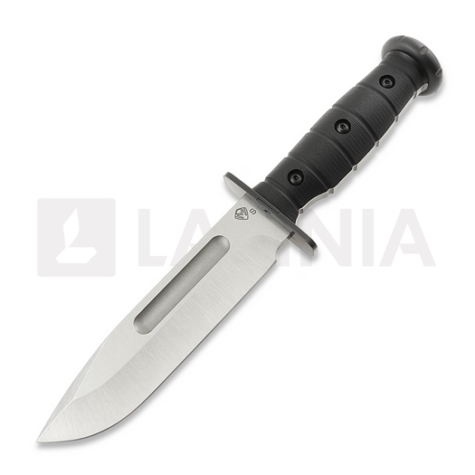 Medford USMC Fighter S35VN Tumbled veitsi, Black G-10