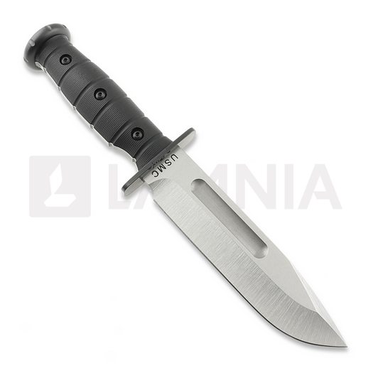 Medford USMC Fighter S35VN Tumbled veitsi, Black G-10
