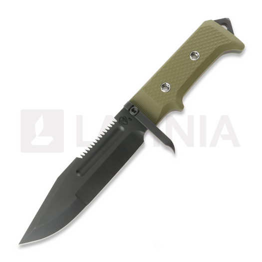 Medford USMC Raider 3V DLC ナイフ, OD Green G-10