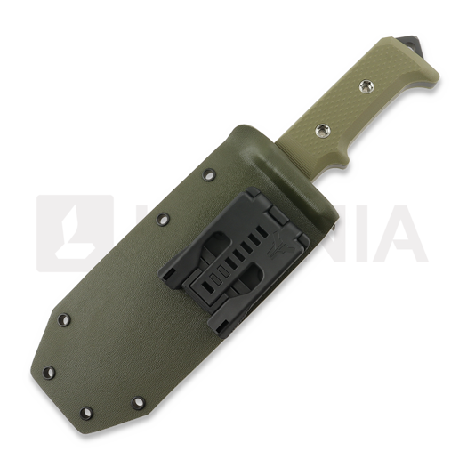 Medford USMC Raider 3V DLC ナイフ, OD Green G-10