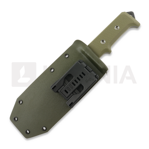 Medford USMC Raider 3V DLC kniv, OD Green G-10