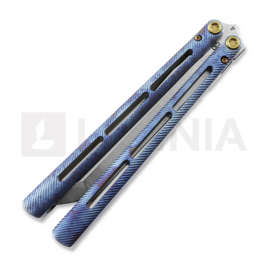 Medford Viceroy balisong, S45VN Tumbled Tanto