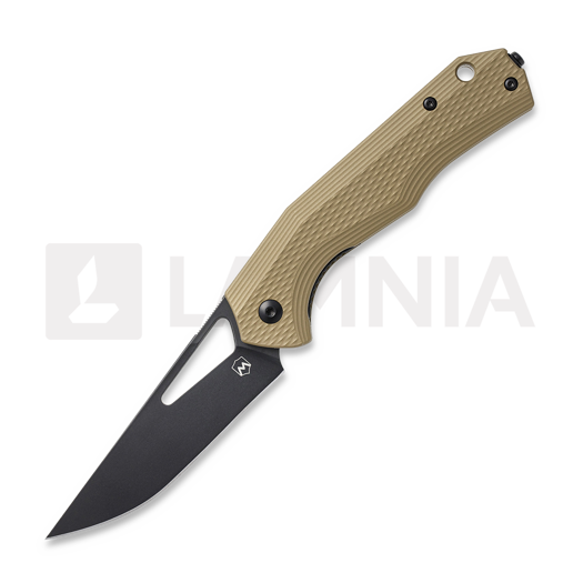 Coltello pieghevole Mercury Anubi - Elmax Idroglider - Aluminium, bronzed