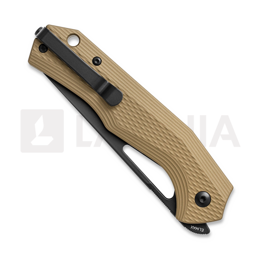 Coltello pieghevole Mercury Anubi - Elmax Idroglider - Aluminium, bronzed