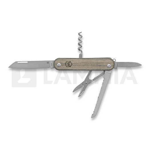 Liigendnuga Mercury Duca 5 - Elmax - Green Canvas Micarta