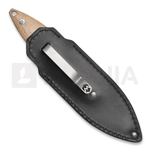 Mercury Hawky - M390 - Natural Canvas Micarta veitsi