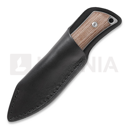 Mercury Kali - Clip Point - Natural Canvas Micarta kniv