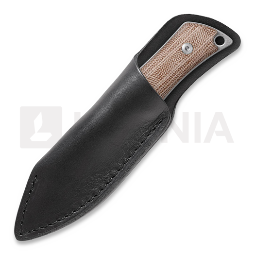 Coltello Mercury Kali - Clip Point - Natural Canvas Micarta