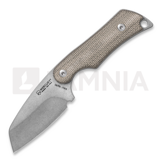 Нож Mercury Kali - Sheepsfoot - Green Canvas Micarta