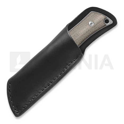 Mercury Kali - Sheepsfoot - Green Canvas Micarta kniv