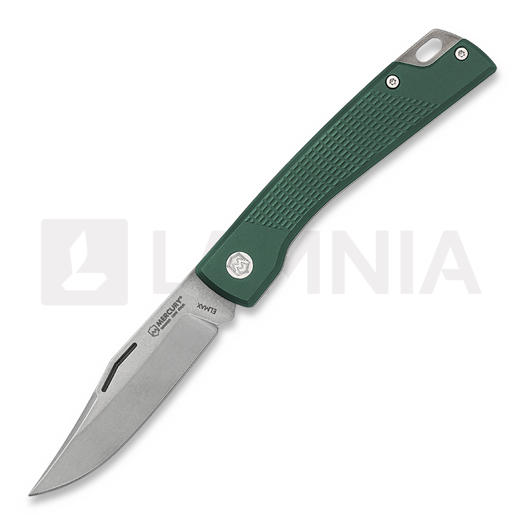 Nóż składany Mercury Luc - Elmax - Aluminium Green