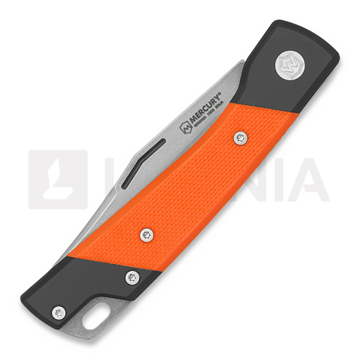 Mercury Luc - Elmax - G10 Orange sulankstomas peilis