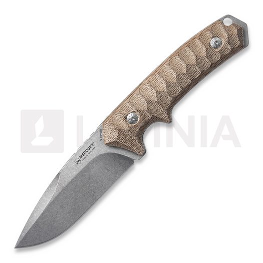 Mercury Ranger - Sleipner - Natural Canvas Micarta veitsi