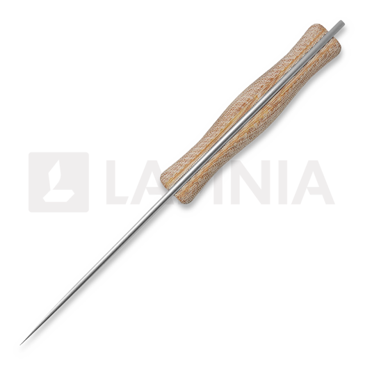 Mercury Trek - N690 - Natural Canvas Micarta kniv