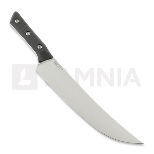 Kuchyňský nůž Microtech 10" Butcher Knife - Stonewash - Black G10 3800-10BK