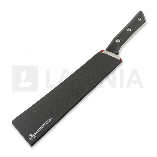 Kööginuga Microtech 10" Butcher Knife - Stonewash - Black G10 3800-10BK