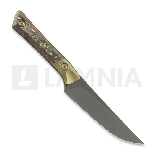 Steak knife Microtech 4,5" Steak Knife Set Bolstered - DLC- Livewire Carbon Fiber Signature Series 3600B-1SETDLCLWCFS