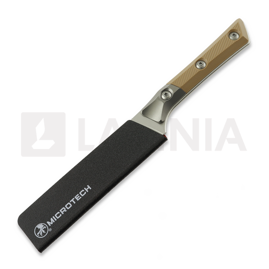 Steak knife Microtech 4,5" Steak Knife Set Bolstered - Stonewash - Coyote G10 3600B-10SETCE