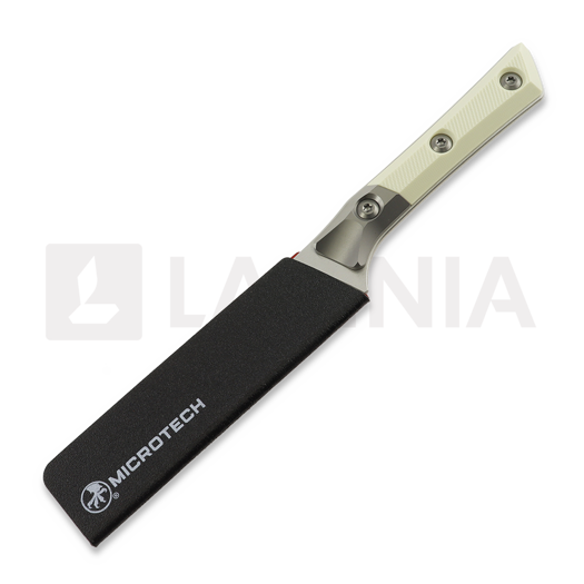 Steak knife Microtech 4,5" Steak Knife Set Bolstered - Stonewash - Ivory G10 3600B-10SETIV