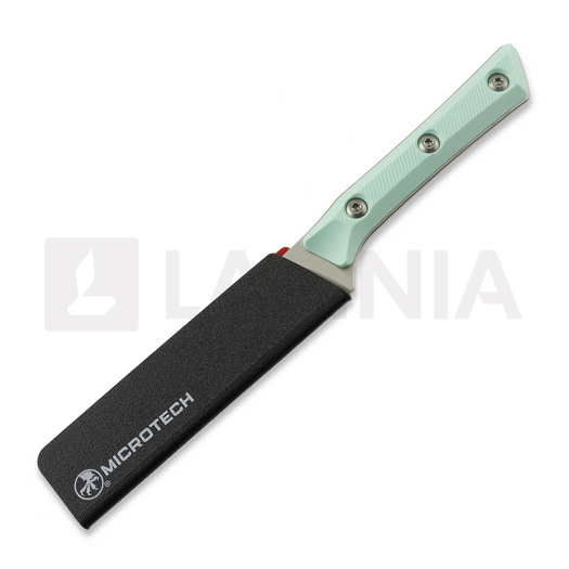 Steak knife Microtech 4,5" Steak Knife Set - Stonewash - Caribbean Blue G10 3600-10SETCA