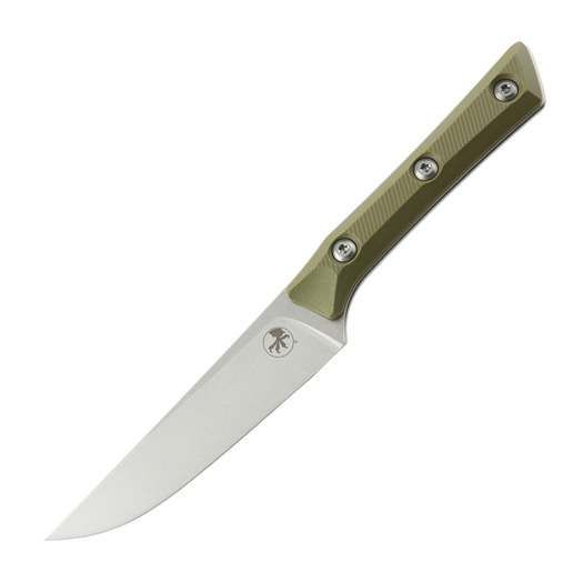 Steak knife Microtech 4,5" Steak Knife Set - Stonewash - OD Green G10 3600-10SETOD