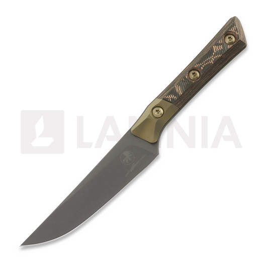Microtech 4 Piece Steak knife Signature Series Livewire Carbon DLC kitchen knife set 3600B-1SETDLCLWCFS