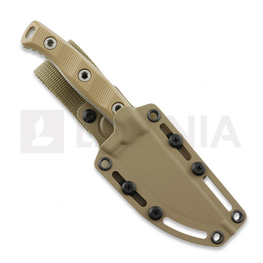 Microtech Akris Stonewashed peilis, Dark Earth G-10, kydex sheath 95-10DE-6