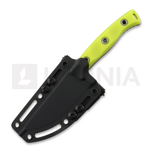 Microtech Akris Stonewashed 칼, High Visibility G10, kydex sheath 95-10HV-5