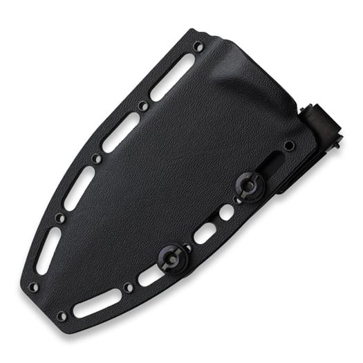 Microtech Always Survive Stonewashed knife, Black G-10, Kydex 96-10BK
