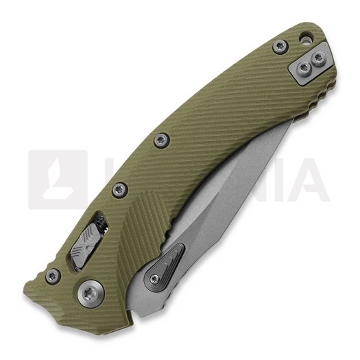 Microtech Amphibian 30th Anniversary Fluted G10 Green foldekniv 137RL-10FLGTOD30