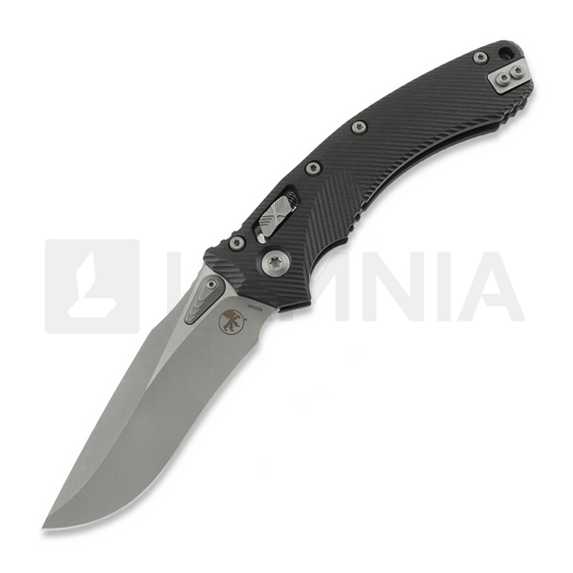 Складной нож Microtech Amphibian Apocalyptic finish, Fluted G10 Black 137RL-10APFLGTBK
