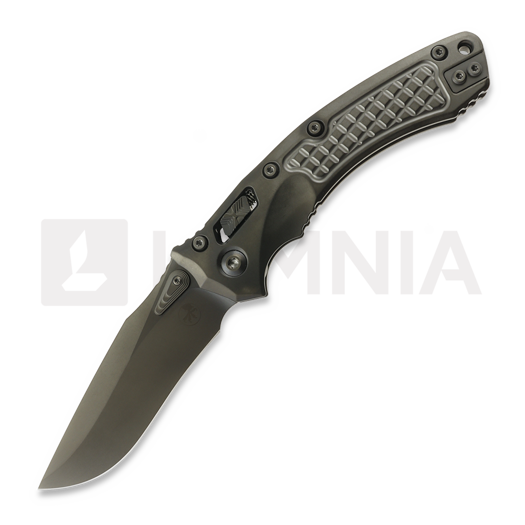 Navalha Microtech Amphibian Ram-Lok DLC Stonewash Frag Titanium DLC accent 137RL-1DLCTFRMS2