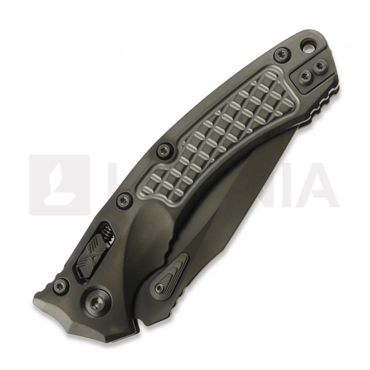 Microtech Amphibian Ram-Lok DLC Stonewash Frag Titanium DLC accent 접이식 나이프 137RL-1DLCTFRMS2